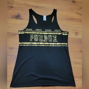 Purdue Black and Gold Tank Women's Size Large